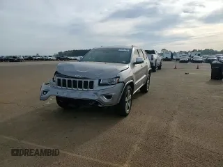 2016 Jeep Grand Cherokee Overland with VIN 1C4RJFCT2GC320247, listed as a Copart auction lot 50832195 with 104,300 mi miles and Salvage title. Bid and sale history available at DreamBid. Image 12.