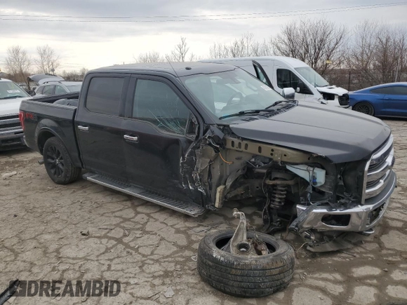 2017 Ford F-150 XL with VIN 1FTEW1EF0HFA02220, listed as a Copart auction lot 47281995 with 89,701 mi miles and Non repairable. Bid and sale history available at DreamBid. Image 4.
