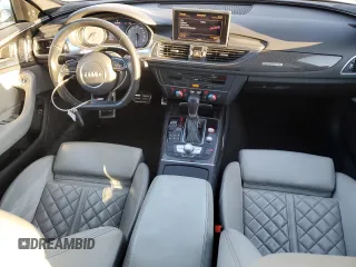 2018 Audi S6 Premium Plus with VIN WAUFFAFC0JN090591, listed as a Copart auction lot 43945105 with 123,155 mi miles and Salvage Title. Bid and sale history available at carsss.com. Image 8.