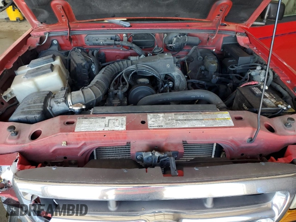 1998 Ford Ranger XL with VIN 1FTYR10C1WUC28728, listed as a Copart auction lot 57871585 with 312,418 mi miles and Salvage title. Bid and sale history available at DreamBid. Image 11.