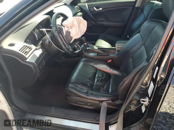 2011 Acura TSX with VIN JH4CU2F68BC011885, listed as a Copart auction lot 53041655 with 176,799 mi miles and Salvage title. Bid and sale history available at DreamBid. Image 7.
