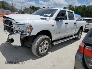 2021 Ram 2500 Tradesman with VIN 3C6UR5CJ4MG535303, listed as a Copart auction lot 58391745 with 38,282 mi miles and Salvage title. Bid and sale history available at DreamBid. Image 1.