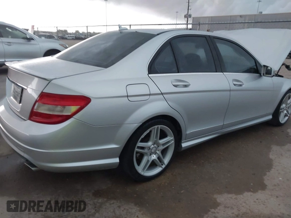 2011 Mercedes-Benz C 350 Sport with VIN WDDGF5GB3BR158936, listed as a IAAI auction lot 42456440 with 103,709 mi miles and . Bid and sale history available at DreamBid. Image 4.