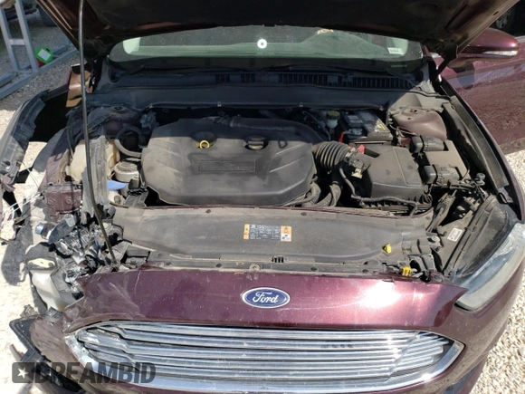 2013 Ford Fusion Titanium with VIN 3FA6P0K91DR228957, listed as a Copart auction lot 51972535 with 202,408 mi miles and Salvage title. Bid and sale history available at DreamBid. Image 11.