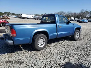 2004 Dodge Dakota with VIN 1D7FL16K54S621119, listed as a Copart auction lot 46801075 with 251,223 mi miles and Salvage Title. Bid and sale history available at carsss.com. Image 3.