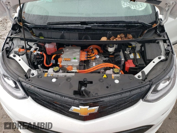 2020 Chevrolet Bolt EV LT with VIN 1G1FY6S02L4128863, listed as a Copart auction lot 43261433 with 18,594 mi miles. Bid and sale history available at carsss.com. Image 12.