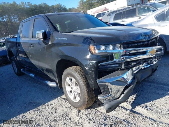 2019 Chevrolet Silverado 1500 LT with VIN 3GCPWCEK9KG135825, listed as a IAAI auction lot 41694390 with 40,267 mi miles. Bid and sale history available at carsss.com. Image 1.
