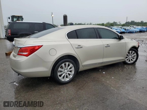2014 Buick LaCrosse Leather с VIN 1G4GB5GR8EF138766, выставлен на аукционе Copart как лот 57898585 с пробегом 37 536 миль миль и Списание • Salvage title. История ставок и продаж доступна на DreamBid. Изображение 3.