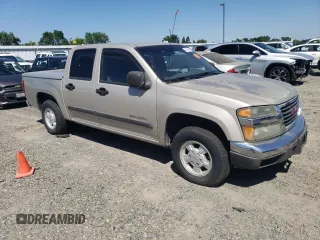 2004 GMC Canyon 1SB SLE Z85 with VIN 1GTCS136248158490, listed as a Copart auction lot 51764284 with 152,375 mi miles and Salvage Title. Bid and sale history available at carsss.com. Image 4.