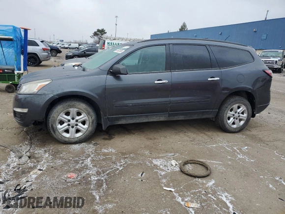 2013 Chevrolet Traverse LS with VIN 1GNKVFEDXDJ184914, listed as a Copart auction lot 41503195 with 174,866 mi miles and Clean Title. Bid and sale history available at DreamBid. Image 1.