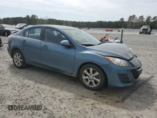 2010 Mazda 3 i Sport with VIN JM1BL1SF2A1204351, listed as a Copart auction lot 49586985 with 215,424 mi miles and Salvage Title. Bid and sale history available at carsss.com. Image 4.
