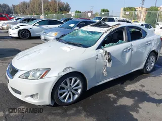 2009 Lexus IS 250 z VIN JTHBK262X95087301, wystawiony jako IAAI lot #42298699 z przebiegiem 163 512 mil mil oraz . Historia ofert i sprzedaży dostępna na DreamBid. Obrazek 2.