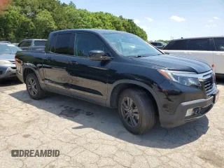 2020 Honda Ridgeline Sport with VIN 5FPYK3F13LB028273, listed as a Copart auction lot 57571685 with 69,617 mi miles and Salvage title. Bid and sale history available at DreamBid. Image 4.
