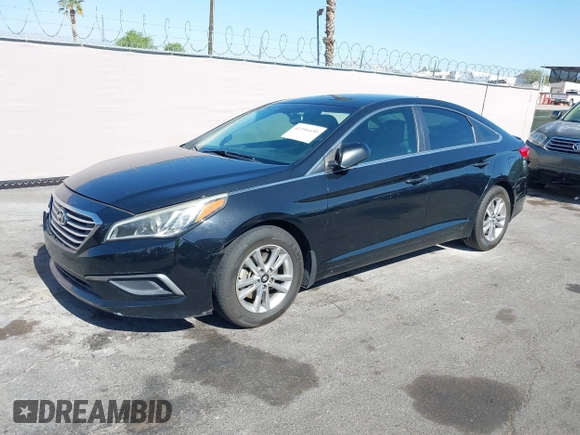 2016 Hyundai Sonata SE with VIN 5NPE24AF0GH305666, listed as a IAAI auction lot 42396430 with Not provided miles and . Bid and sale history available at DreamBid. Image 18.