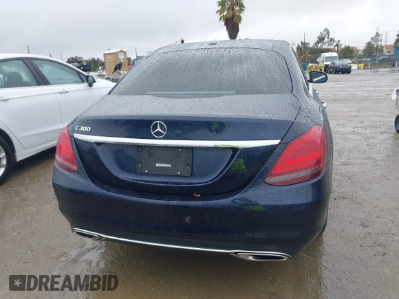 2021 Mercedes-Benz C 300 with VIN W1KWF8DB2MR637496, listed as a IAAI auction lot 41583647 with 38,746 mi miles and . Bid and sale history available at carsss.com. Image 17.