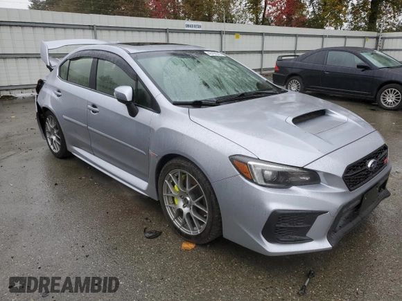 2020 Subaru WRX STI Limited with VIN JF1VA2Y66L9822847, listed as a Copart auction lot 48490543 with 11,848 mi miles. Bid and sale history available at carsss.com. Image 1.