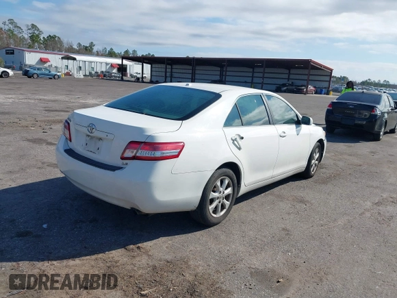 2011 Toyota Camry LE with VIN 4T1BF3EK5BU590299, listed as a IAAI auction lot 41451490 with 308,605 mi miles. Bid and sale history available at carsss.com. Image 4.