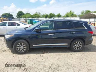2015 Infiniti QX60 with VIN 5N1AL0MMXFC554836, listed as a IAAI auction lot 42435050 with 115,225 mi miles and . Bid and sale history available at DreamBid. Image 14.