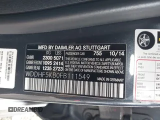 2015 Mercedes-Benz E 350 Sport with VIN WDDHF5KB0FB111549, listed as a IAAI auction lot 38721834 with 138,886 mi miles and . Bid and sale history available at DreamBid. Image 9.