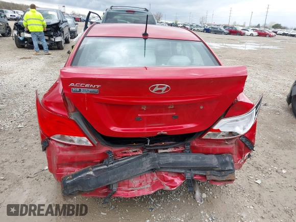 2015 Hyundai Accent GLS with VIN KMHCT4AE0FU915871, listed as a IAAI auction lot 41955604 with 110,822 mi miles and . Bid and sale history available at carsss.com. Image 17.