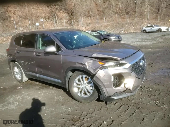 2020 Hyundai Santa Fe SE with VIN 5NMS2CAD7LH232847, listed as a Copart auction lot 48180995 with 38,070 mi miles and Salvage Title. Bid and sale history available at carsss.com. Image 11.