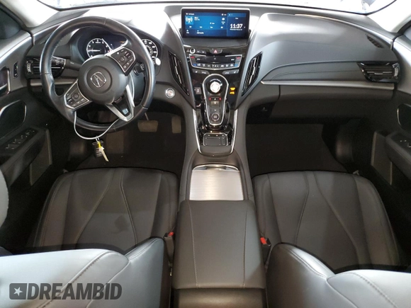 2021 Acura RDX with VIN 5J8TC1H31ML017839, listed as a Copart auction lot 43645085 with 51,291 mi miles and Salvage Title. Bid and sale history available at carsss.com. Image 8.