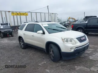 2011 GMC Acadia SLT1 with VIN 1GKKVRED3BJ387574, listed as a IAAI auction lot 42201813 with 158,832 mi miles. Bid and sale history available at carsss.com. Image 1.
