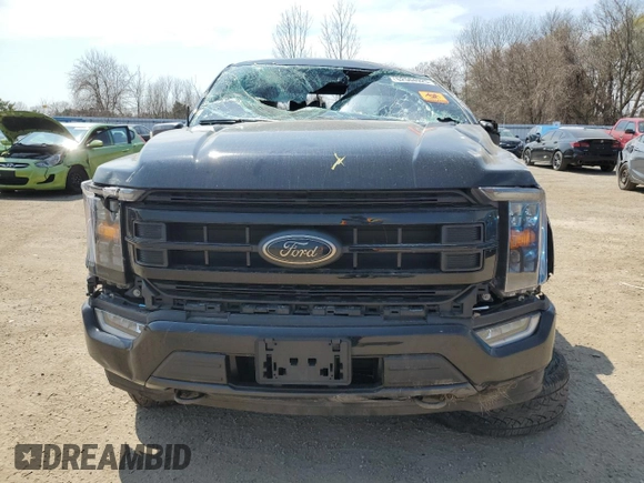 2023 Ford F-150 XL z VIN 1FTFW1E85PFA74387, wystawiony jako Copart lot #52504925 z przebiegiem Nie podano mil oraz Szkoda całkowita • Salvage title. Historia ofert i sprzedaży dostępna na DreamBid. Obrazek 5.
