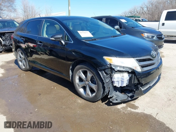 2013 Toyota Venza LE with VIN 4T3BK3BBXDU094246, listed as a IAAI auction lot 41758653 with 252,731 mi miles. Bid and sale history available at carsss.com. Image 1.