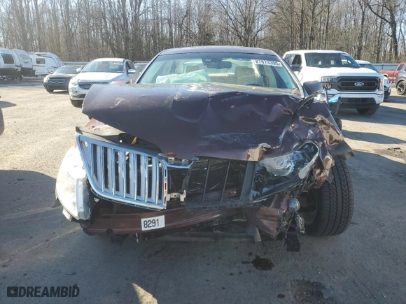 2009 Lincoln MKS with VIN 1LNHM94R69G613311, listed as a Copart auction lot 87873395 with 0 mi miles and Salvage Title. Bid and sale history available at carsss.com. Image 5.