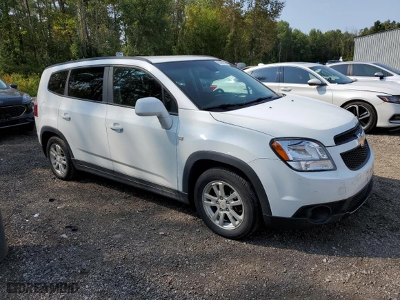 2012 Chevrolet Orlando 1LT with VIN KL77P2EM6CK569152, listed as a Copart auction lot 69464984 with 70194 miles and Clean Title. Bid and sale history available at carsss.com. Image 4.