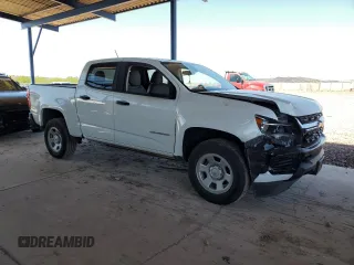 2021 Chevrolet Colorado 2WD Work Truck z VIN 1GCGSBEA6M1106653, wystawiony jako Copart lot #56607495 z przebiegiem 83 978 mil mil oraz Szkoda całkowita • Salvage title. Historia ofert i sprzedaży dostępna na DreamBid. Obrazek 4.