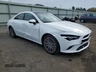 2022 Mercedes-Benz CLA 250 with VIN W1K5J4HB5NN300911, listed as a Copart auction lot 75442233 with 3,595 mi miles and . Bid and sale history available at DreamBid. Image 4.