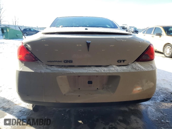2008 Pontiac G6 GT with VIN 1G2ZH36N284284373, listed as a Copart auction lot 44408265 with 176,775 mi miles and Salvage Title. Bid and sale history available at carsss.com. Image 6.