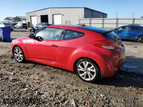 2017 Hyundai Veloster with VIN KMHTC6AD2HU322311, listed as a Copart auction lot 86637864 with 127,604 mi miles and Salvage Title. Bid and sale history available at carsss.com. Image 2.