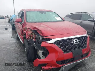 2019 Hyundai Santa Fe SEL with VIN 5NMS33ADXKH011139, listed as a IAAI auction lot 41562596 with 36,805 mi miles. Bid and sale history available at carsss.com. Image 1.