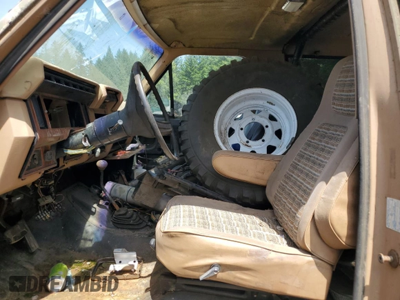 1983 Ford Bronco with VIN 1FMEU15G0DLA49642, listed as a Copart auction lot 60506405 with Not provided miles and Clean title. Bid and sale history available at DreamBid. Image 7.