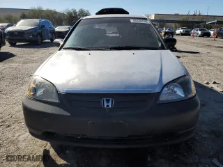 2003 Honda Civic LX with VIN 2HGES16693H582618, listed as a Copart auction lot 46436335 with 182,405 mi miles and Salvage Title. Bid and sale history available at carsss.com. Image 5.