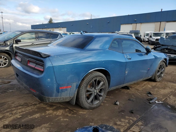 2021 Dodge Challenger SXT with VIN 2C3CDZGG2MH514513, listed as a Copart auction lot 43614575 with 55,155 mi miles and Salvage Title. Bid and sale history available at carsss.com. Image 3.