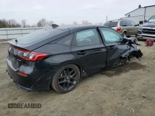 2023 Honda Civic Sport with VIN 19XFL2H83PE007243, listed as a Copart auction lot 47682685 with Not Provided miles and Salvage Title. Bid and sale history available at DreamBid. Image 3.