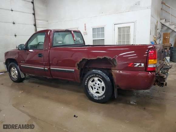 2000 Chevrolet Silverado 1500 with VIN 1GCEK14V6YZ295415, listed as a Copart auction lot 86089204 with 174,952 mi miles and Clean Title. Bid and sale history available at carsss.com. Image 2.