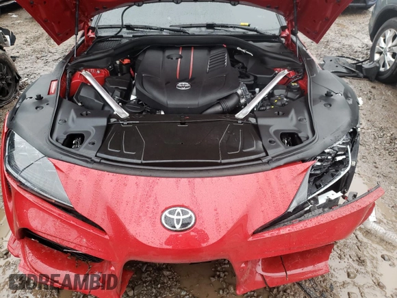 2021 Toyota Supra 3.0 z VIN WZ1DB0C02MW044450, wystawiony jako Copart lot #73321152 z przebiegiem Nie podano mil oraz . Historia ofert i sprzedaży dostępna na DreamBid. Obrazek 11.