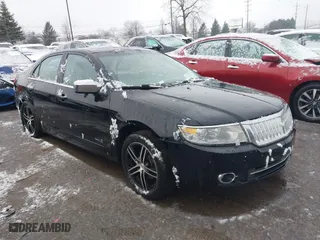 2008 Lincoln MKZ with VIN 3LNHM26T28R608436, listed as a IAAI auction lot 41676164 with 1 mi miles. Bid and sale history available at carsss.com. Image 1.