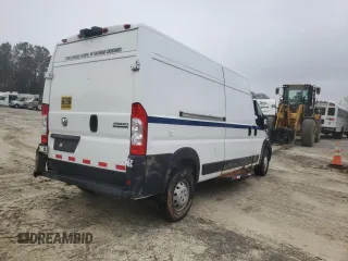 2023 Ram ProMaster Cargo with VIN 3C6MRVHG5PE574334, listed as a Copart auction lot 46721965 with 17,584 mi miles and Clean Title. Bid and sale history available at carsss.com. Image 3.