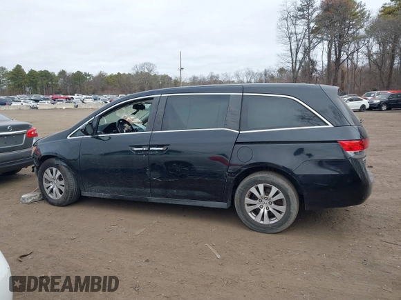 2015 Honda Odyssey EX-L with VIN 5FNRL5H60FB011806, listed as a IAAI auction lot 41791543 with 161,116 mi miles and . Bid and sale history available at DreamBid. Image 14.
