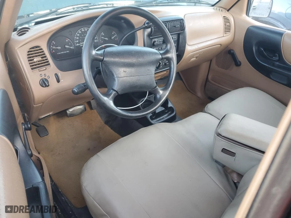 1996 Ford Ranger XL with VIN 1FTCR10U8TUB52746, listed as a Copart auction lot 52148355 with 139,890 mi miles and Salvage Title. Bid and sale history available at carsss.com. Image 8.