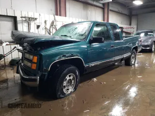 1997 GMC Sierra 1500 z VIN 2GTEK19R5V1530452, wystawiony jako Copart lot #86107834 z przebiegiem 191 078 mil mil oraz Szkoda całkowita • Salvage title. Historia ofert i sprzedaży dostępna na DreamBid. Obrazek 1.
