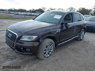 2015 Audi Q5 Premium with VIN WA1CFAFP3FA086410, listed as a IAAI auction lot 41069035 with 91,178 mi miles. Bid and sale history available at carsss.com. Image 18.