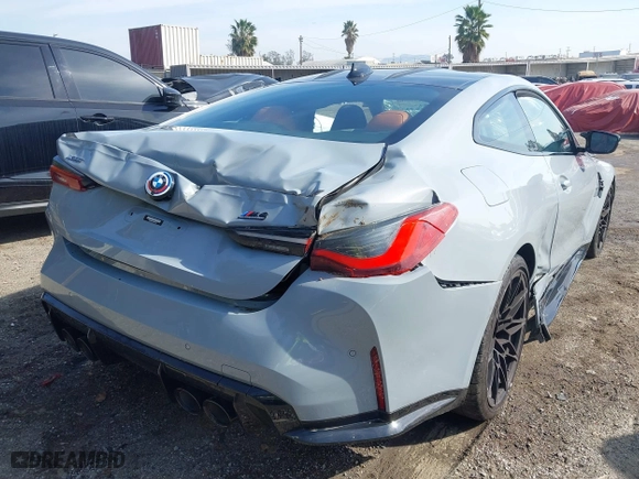 2023 BMW M4 Competition xDrive with VIN WBS43AZ02PCM13315, listed as a IAAI auction lot 41596968 with 28,967 mi miles. Bid and sale history available at carsss.com. Image 6.