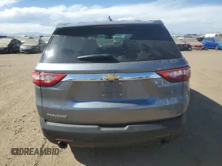 2020 Chevrolet Traverse LS with VIN 1GNERFKW0LJ319985, listed as a Copart auction lot 47055515 with 49,259 mi miles and Salvage title. Bid and sale history available at DreamBid. Image 6.